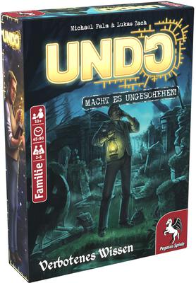 Alle Details zum Brettspiel UNDO: Verbotenes Wissen und ähnlichen Spielen