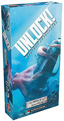 Alle Details zum Brettspiel Unlock!: Mystery Adventures – Das Wrack der Nautilus und ähnlichen Spielen