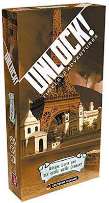 Alle Details zum Brettspiel Unlock!: Timeless Adventures – Arsène Lupin und der große weiße Diamant und ähnlichen Spielen