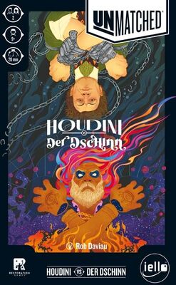 Alle Details zum Brettspiel Unmatched: Houdini vs. Der Dschinn (Erweiterung) und ähnlichen Spielen