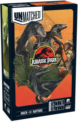 Alle Details zum Brettspiel Unmatched: Jurassic Park â€“ InGen vs Raptors und Ã¤hnlichen Spielen