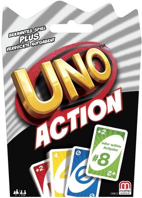 Alle Details zum Brettspiel UNO Action und ähnlichen Spielen