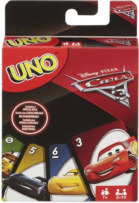 Alle Details zum Brettspiel UNO: Cars und ähnlichen Spielen