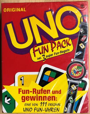 Alle Details zum Brettspiel UNO Fun Pack und ähnlichen Spielen