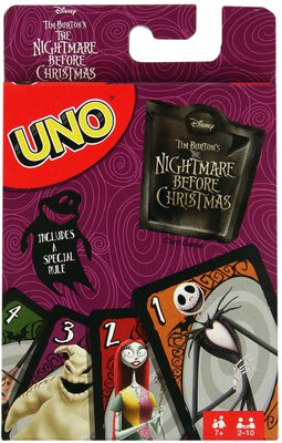 Alle Details zum Brettspiel UNO: The Nightmare Before Christmas und ähnlichen Spielen