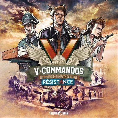 Alle Details zum Brettspiel V-Commandos: Résistance und ähnlichen Spielen