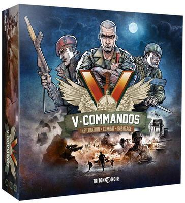 Alle Details zum Brettspiel V-Commandos und ähnlichen Spielen