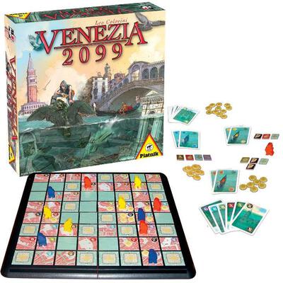 Alle Details zum Brettspiel Venezia 2099 und ähnlichen Spielen