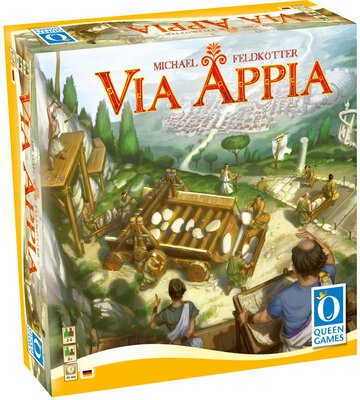 Alle Details zum Brettspiel Via Appia und ähnlichen Spielen