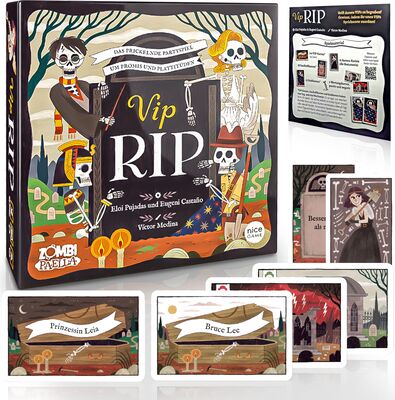 Alle Details zum Brettspiel VIP RIP und ähnlichen Spielen