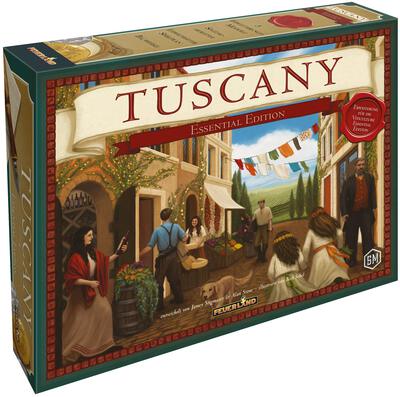 Alle Details zum Brettspiel Viticulture: Tuscany Essential Edition (Erweiterung) und ähnlichen Spielen