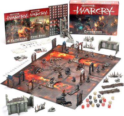 Alle Details zum Brettspiel Warhammer Age of Sigmar: Warcry – Katakomben und ähnlichen Spielen