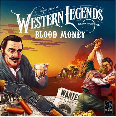 Alle Details zum Brettspiel Western Legends: Blood Money und ähnlichen Spielen