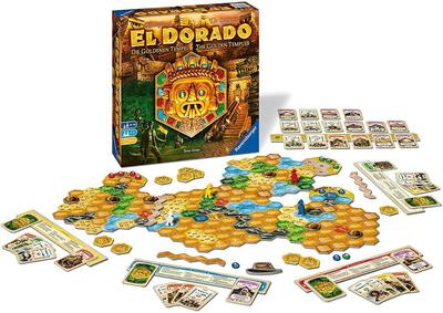 Alle Details zum Brettspiel Wettlauf nach El Dorado: Die Goldenen Tempel (eigenständige Erweiterung) und ähnlichen Spielen