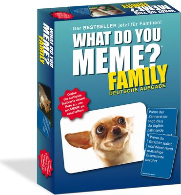 Alle Details zum Brettspiel What Do You Meme?: Family Edition und ähnlichen Spielen