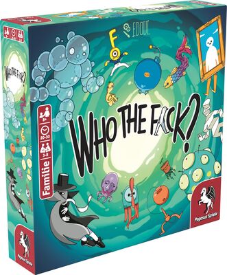 Alle Details zum Brettspiel Who the F*ck? und ähnlichen Spielen