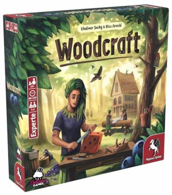Alle Details zum Brettspiel Woodcraft und ähnlichen Spielen
