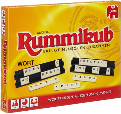 Alle Details zum Brettspiel Wort Rummikub / Wörter Rummy und ähnlichen Spielen