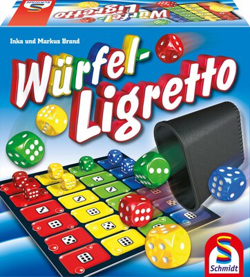Alle Details zum Brettspiel Würfel-Ligretto und ähnlichen Spielen