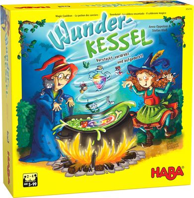 Alle Details zum Brettspiel Wunderkessel und ähnlichen Spielen