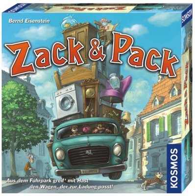 Alle Details zum Brettspiel Zack & Pack und Ã¤hnlichen Spielen