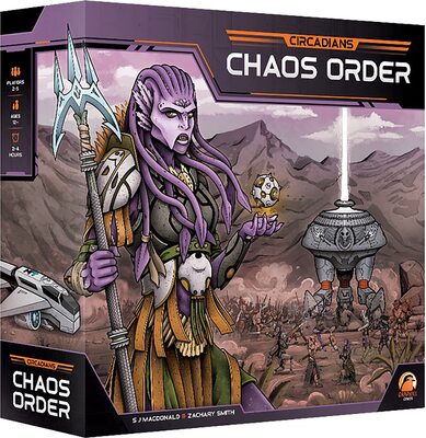 Alle Details zum Brettspiel Zirkadianer: Chaos-Ordnung und ähnlichen Spielen