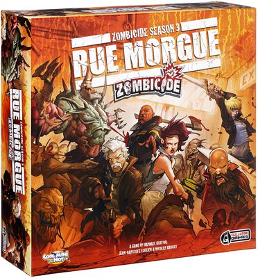 Alle Details zum Brettspiel Zombicide Season 3: Rue Morgue und ähnlichen Spielen