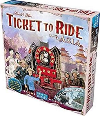Alle Details zum Brettspiel Zug um Zug: Asien (1. Karten-Erweiterung) und ähnlichen Spielen