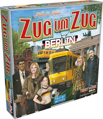 Alle Details zum Brettspiel Zug um Zug: Berlin und ähnlichen Spielen