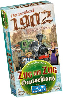 Alle Details zum Brettspiel Zug um Zug: Deutschland – Deutschland 1902 und ähnlichen Spielen