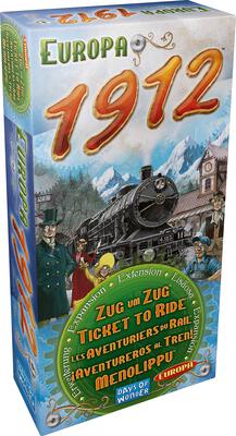 Alle Details zum Brettspiel Zug um Zug: Europa 1912 (Erweiterung) und ähnlichen Spielen