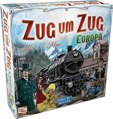 Alle Details zum Brettspiel Zug um Zug: Europa und ähnlichen Spielen