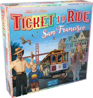 Alle Details zum Brettspiel Zug um Zug: San Francisco und ähnlichen Spielen