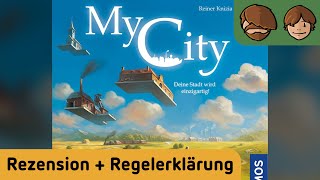 YouTube Review vom Spiel "My City" von Hunter & Cron - Brettspiele