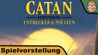YouTube Review vom Spiel "Die Siedler von Catan: Entdecker & Piraten (4. Erweiterung)" von Hunter & Cron - Brettspiele
