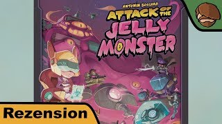 YouTube Review vom Spiel "Attack of the Jelly Monster" von Hunter & Cron - Brettspiele