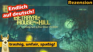 YouTube Review vom Spiel "Betrayal at House on the Hill" von Spielama
