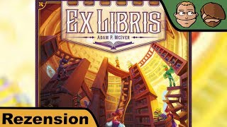 YouTube Review vom Spiel "Ex Libris" von Hunter & Cron - Brettspiele
