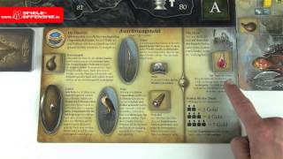 YouTube Review vom Spiel "Die Legenden von Andor (Kennerspiel des Jahres 2013)" von Spiele-Offensive.de
