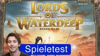 YouTube Review vom Spiel "Lords of Waterdeep" von Spielama
