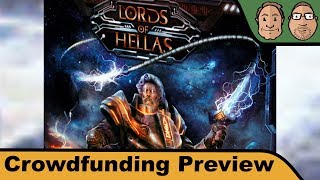 YouTube Review vom Spiel "Lords of Hellas" von Hunter & Cron - Brettspiele