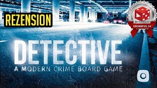YouTube Review vom Spiel "Detective: Ein Krimi-Brettspiel" von Brettspielblog.net - Brettspiele im Test