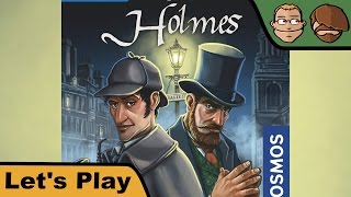 YouTube Review vom Spiel "Sherlock Holmes and Moriarty's Web" von Hunter & Cron - Brettspiele