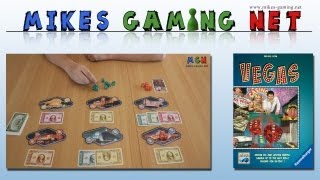 YouTube Review vom Spiel "Vegas" von Mikes Gaming Net - Brettspiele