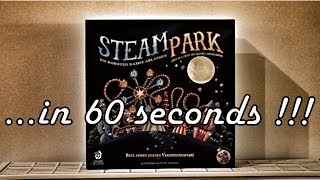 YouTube Review vom Spiel "Steam Park" von Hunter & Cron - Brettspiele