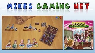 YouTube Review vom Spiel "Potion Explosion" von Mikes Gaming Net - Brettspiele