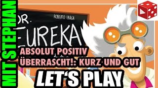 YouTube Review vom Spiel "Dr. Eureka" von Brettspielblog.net - Brettspiele im Test