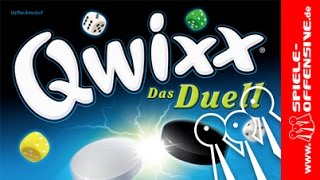 YouTube Review vom Spiel "Qwixx: Das Duell" von Spiele-Offensive.de