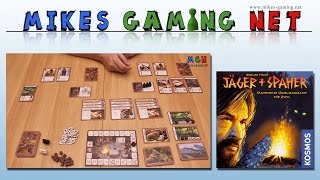 YouTube Review vom Spiel "Jäger und Späher Kartenspiel" von Mikes Gaming Net - Brettspiele