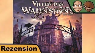 YouTube Review vom Spiel "Villen des Wahnsinns" von Hunter & Cron - Brettspiele